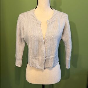 Banana Republic Soft Gray Cardigan